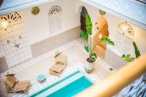 Koupelna v ubytování Riad Zayn & Spa
