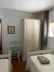 Postel nebo postele na pokoji v ubytování Casa Amparo casco histórico