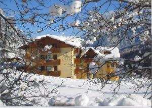 Gaia Residence Hotel v zime