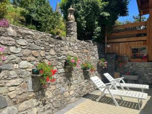 Zahrada ubytování Casa Rina