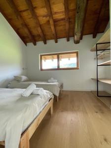Postel nebo postele na pokoji v ubytování Caserío Bizkar