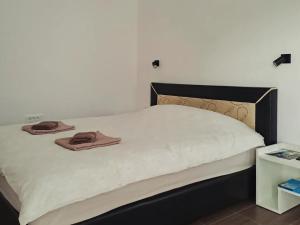 Postel nebo postele na pokoji v ubytování Studio apartman "Kutak DIVUS"