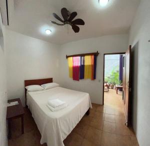 Cama o camas de una habitación en Casa Romano Hostel