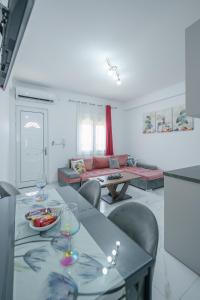 A seating area at Maria's Home