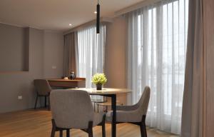 Nodo Hotel的休息区