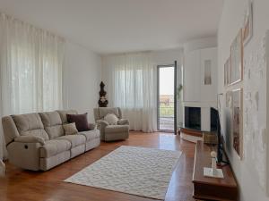 TV a/nebo společenská místnost v ubytování CASA di GIO'