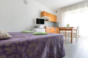 Kuchyň nebo kuchyňský kout v ubytování Aparthotel Carinzia