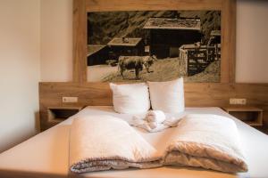 Voodi või voodid majutusasutuse Hotel Traube toas
