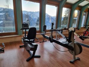 Fitness centrum a/nebo fitness zařízení v ubytování LOVErbier with pool, best location!