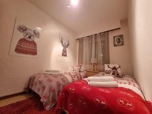 Voodi või voodid majutusasutuse LOVErbier with pool, best location! toas