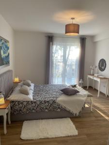 Postel nebo postele na pokoji v ubytování Villa Arba