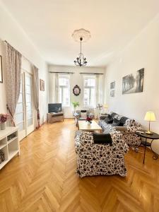Posezení v ubytování Central Budapest Apartment VÁCI UTCA