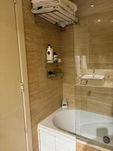 Koupelna v ubytování Habitacion con baño privado