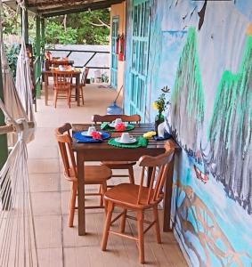 En balkon eller terrasse på Casa de Samuel Lobritis