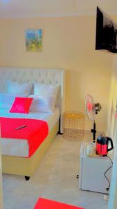 Postel nebo postele na pokoji v ubytování Coast Haven