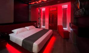 Postel nebo postele na pokoji v ubytování Motel Boutique Qatro