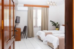 Кровать или кровати в номере Homelike Guest house