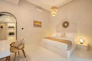 Ein Bett oder Betten in einem Zimmer der Unterkunft Villa Affinity Canggu by OriVista Great Location
