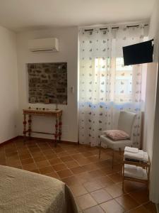 Posezení v ubytování B&B Quattro Lune