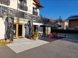 Budova, v ktorej sa ubytovanie bed & breakfast nachádza