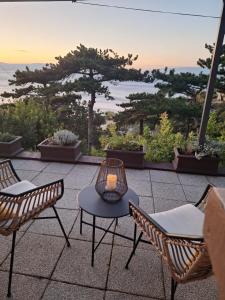 Naturlandskabet i nærheden af lejligheden