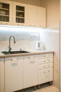 Kuchyňa alebo kuchynka v ubytovaní Venus Apartments - Oktogon II