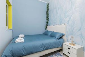 Posteľ alebo postele v izbe v ubytovaní Venus Apartments - Oktogon II