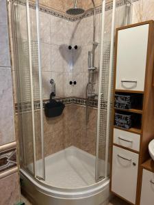 Kúpeľňa v ubytovaní Apartament na nowej starówce