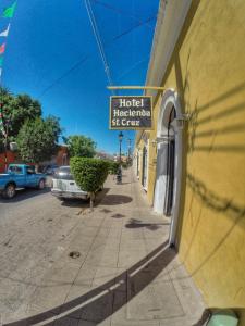 a hotel margarita sign on the side of a building at Hacienda Santa Cruz Del Fuerte in El Fuerte +7 photos