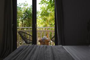 Balkón nebo terasa v ubytování Abelia Boutique Rooms