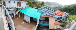 Nespecifikovaný výhled na hory nebo výhled na hory při pohledu z bed and breakfast
