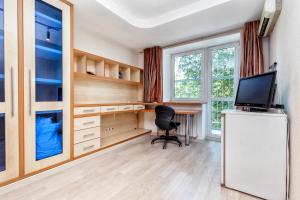 Nhà bếp/bếp nhỏ tại 07 Апартаменты в центре города - выбор для туриста и деловых поездок