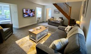 Televiisor ja/või meelelahutuskeskus majutusasutuses Lagnakeil House