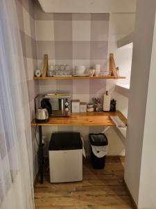 Kuchnia lub aneks kuchenny w obiekcie Apartament Granat