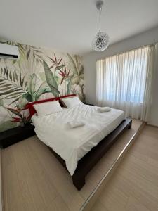 Llit o llits en una habitació de Veralto - Modern Suite with Como Lake view