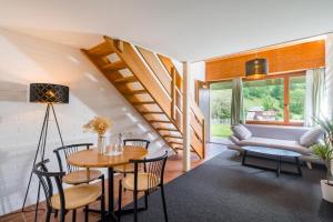 Ruang duduk di Hotel Lindenhof by Crossworld AG