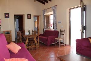 Et opholdsområde på Casa Rural Bellavista