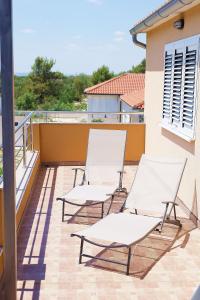 Balkón nebo terasa v ubytování Guesthouse Miranda NP Krka