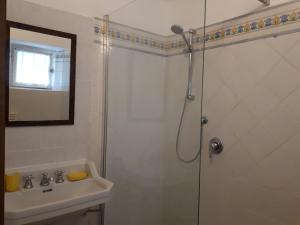 Koupelna v ubytování Limone e Peperoncino B&B