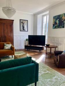 Χώρος καθιστικού στο Maison 94