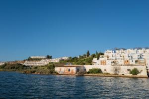 a view of a city from the water at Apartamento - Ático ISLA CANELA in Ayamonte