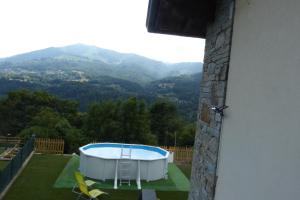 Nespecifikovaný výhled na hory nebo výhled na hory při pohledu z bed and breakfast