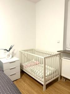 Postel nebo postele na pokoji v ubytování Ferienwohnung in Gerolstein Zentrum