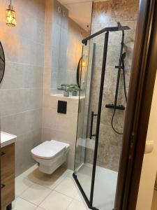 Ένα μπάνιο στο Apartament MANIEK Jurata