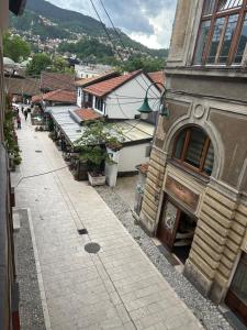 Nespecifikovaný výhled na hory nebo výhled na hory při pohledu z apartmánu