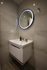 Koupelna v ubytování Klea Rooms