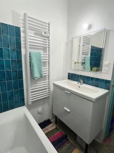Kúpeľňa v ubytovaní Maison Mathilde, centre-ville Eu