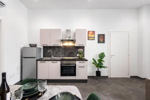 Kuchyň nebo kuchyňský kout v ubytování Dimo luxury apartment 1 + 34 fotografií