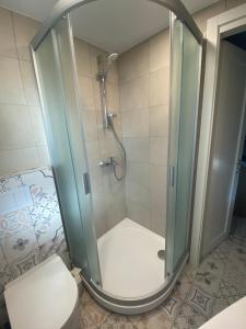 Koupelna v ubytování Molo 4 appartment