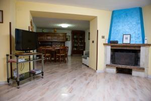 A television and/or entertainment centre at Casa Vacanze Diamante